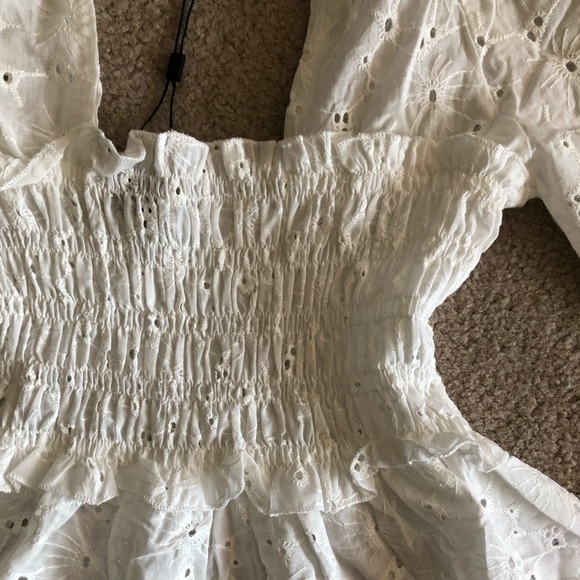 QED London top in white. Size XSmall. - Picture 6 of 8